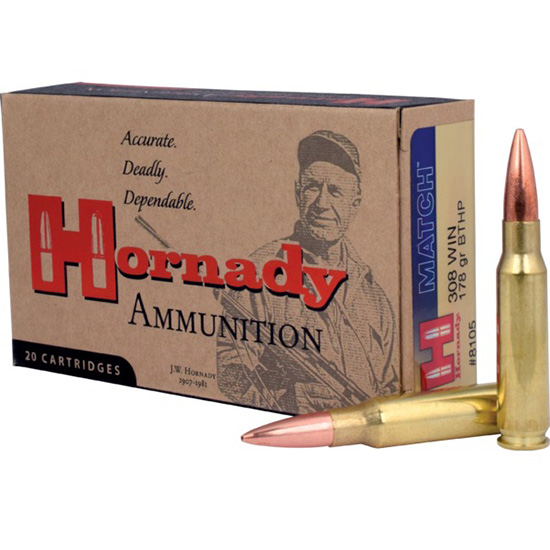 HORN MATCH 6.5CREED 140GR ELD 20/10 - Ammunition